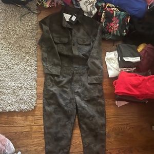 Army Fatigue Jumpsuit